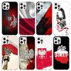 Polen Fahne Handyhülle Für iPhone 17 Air 11 13 Mini 14 15 Plus 16 12 Pro Max 16E SE 7 8 Muster Weiche TPU Rückseite 17 Air 11 1