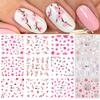 Nail Sticker Self Adhesive Exquisite Shape Attractive Sunflower Floral Nail Art Sticker Manicures Designs Nail Supplies