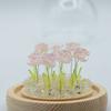 Floral Glow Garden Dome – 10 Pink Roses – LED USB