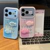 Plaid Three-dimensional Fish Is Suitable for Apple Promax Mobile Phone Case Girls Cute/creative Big Window