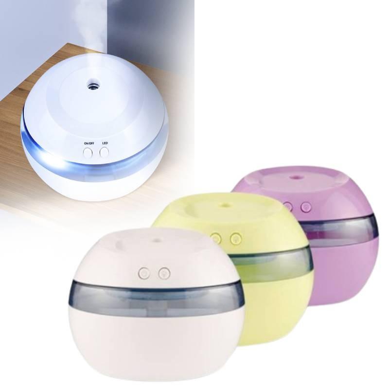 Compact Usb Mini Humidifier Ideal For Home And Office Silent Operation Aromatherapy