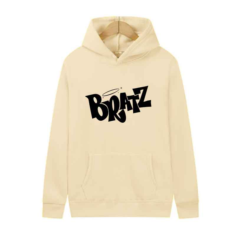 Trendige Vielseitige Hoodies Retro Kapuzenpullover Langarm Sweatshirts Mode Y2k Stil Unisex Streetwear Print Oberteile