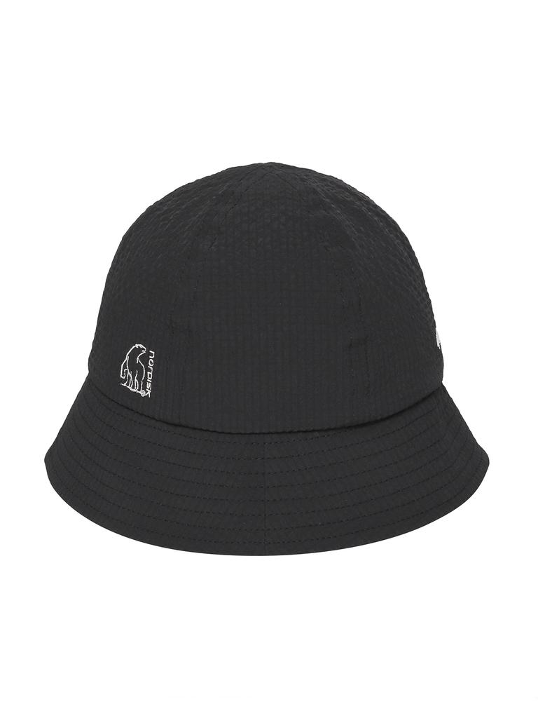 NORDISK [Sopung] Seersucker Dome Hat_Black