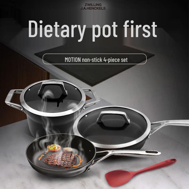 

Zwilling MOTION Non-stick Cookware Set with Spatula