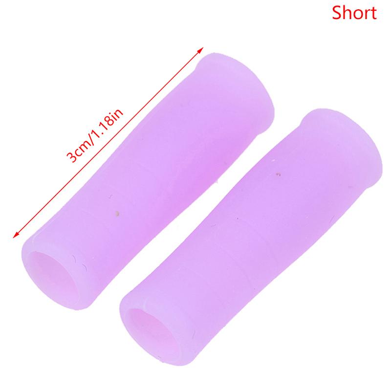 2 ks Silikonový kryt na kleštičky, návlek, pouzdro, nůžky na nehtovou kůžičku, pinzeta na odumřelou kůži, čepička