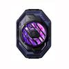 Black-Shark 3Pro Radyatör Evrensel Cep Telefonu Soğutucu Fan 7-Blade 20W Yarıiletken Arka Klip Isı Emici RGB Işık ile