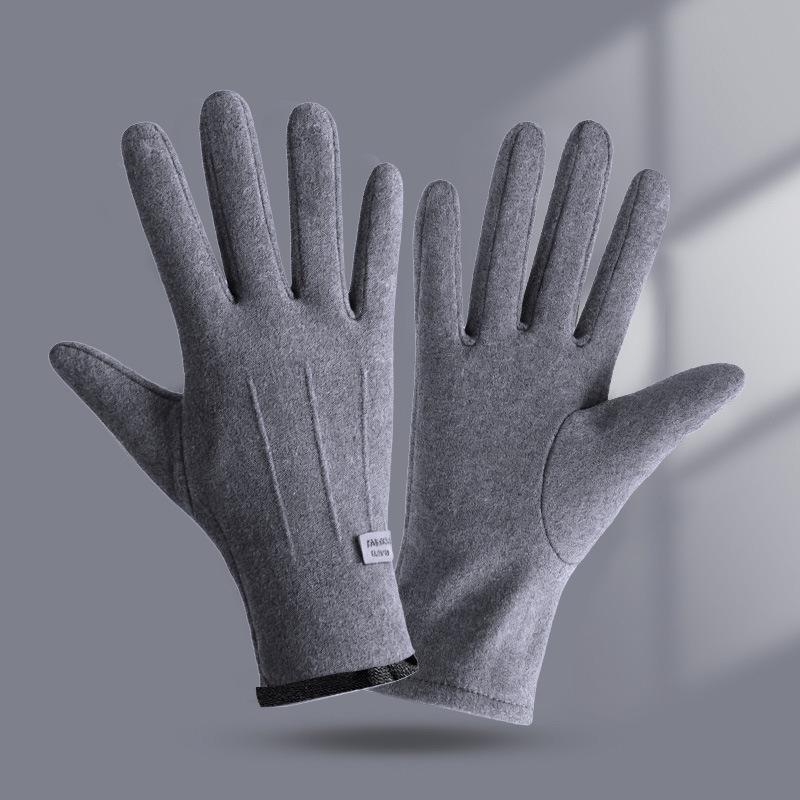 Women's Plus Velvet Thermal Gloves - Warm, Touchscreen-Compatible for Winter Driving & Cycling