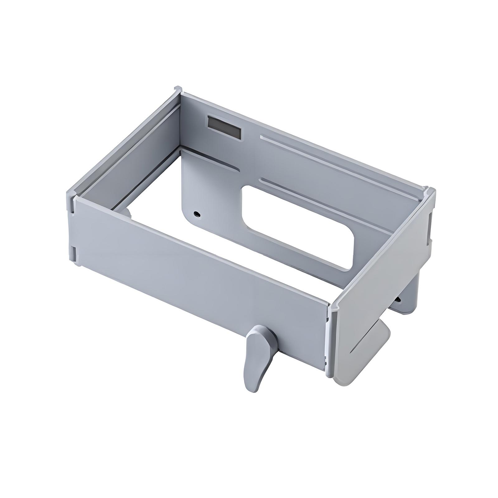 Foldable Trash Can Magnetic Closure Waste Bag Hanger Racks for Kitchen Cabinets Doors and Cupboards серый 3450₽