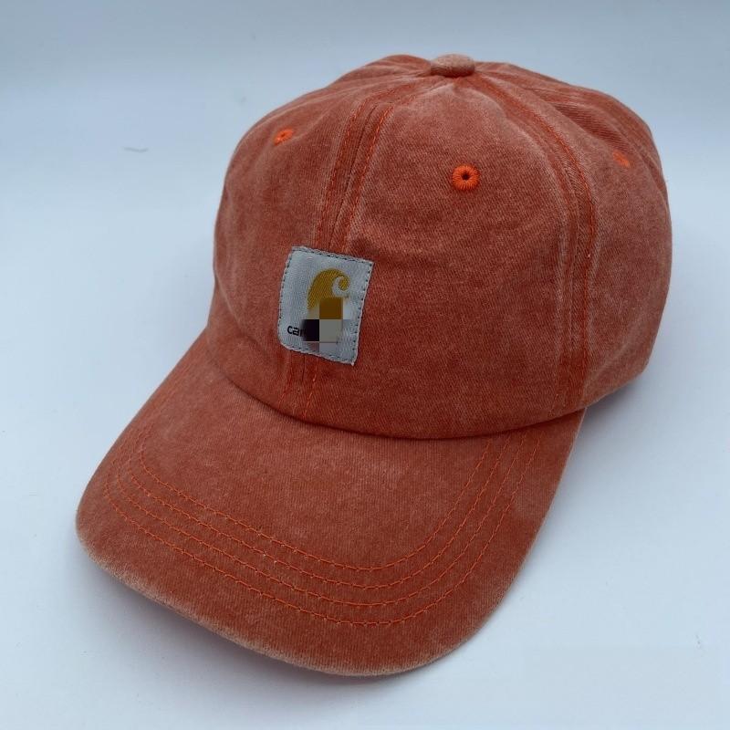 Vintage Cotton Baseball Cap With Embroidered Letters For Summer Sun Protection