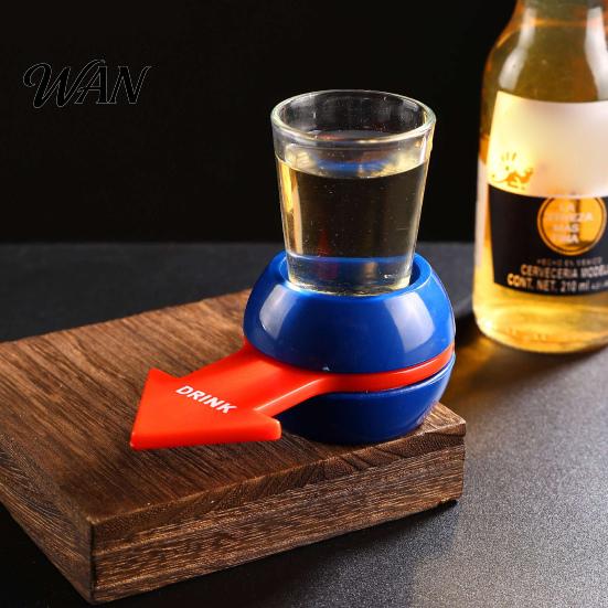Housewarming Party Game Penalty Spin Wheel Drinking Toy, Fun Adults Pointer Rotating Bachelor for Bar, KTV, Family Night, Parties, Picnics,