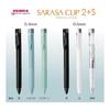 Zebra Multi-Function Pen 2 Colors + Sharp Sarasa Clip 2+S 0.5mm White Shaft P-SJ5-W