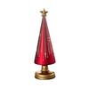 Twinkle Light Christmas Tree Illuminated Starry Night Resin Christmas Tree Ornament for Holiday Bedroom Dorm Tabletop Decor