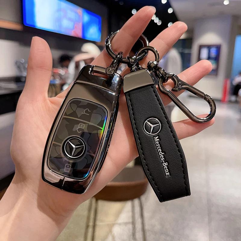 ULA5 3BTN Fashion Soft TPU Car Key Case For Mercedes Benz A C E S G Class GLC CLE CLA GLB GLS W177 W205 W213 W222
