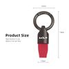 JNGO1 Leather Metal Keychain Fashion Keychain Keychain for Kia Sportage Ceed Picanto Rio ProCeed Niro 5 3 4 K7 K5 K8 K3 Ray K9