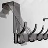 Traceless 6/7/8 Door Hook Punch-free Coat Hook Creativity Door Back Storage Rack