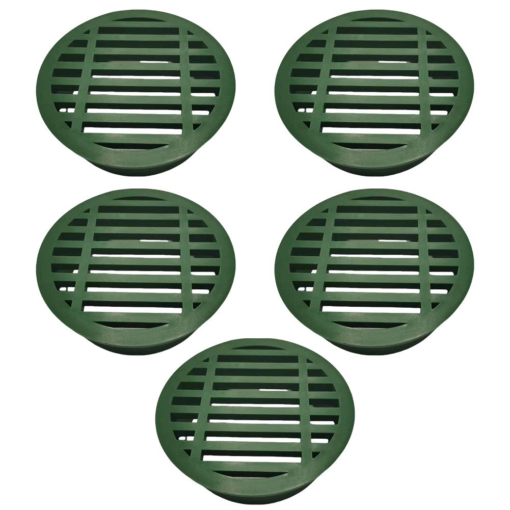 Balcony Drainage 4 Inches Drain Filtration Grate Easy Install Drain Cover For Pipes Hair Trap Round Drain Grate