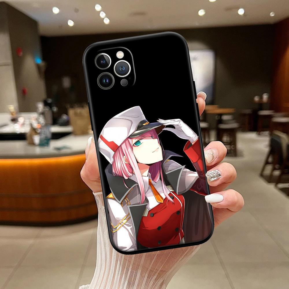 RA34 Zero Two New High-End Shell Phone Case for Redmi Note 10 11 12 Pro Max 10S 10C 10T 11A 11S 12S 12C