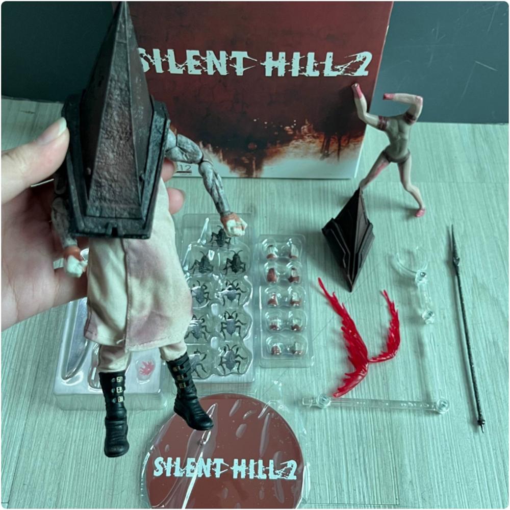 MEZCO Silent Hill 2 Red Pyramid Thing Action Figure ONE:12 Silent Hill Collection Toys Movable Doll Model Birthday Gifts without box