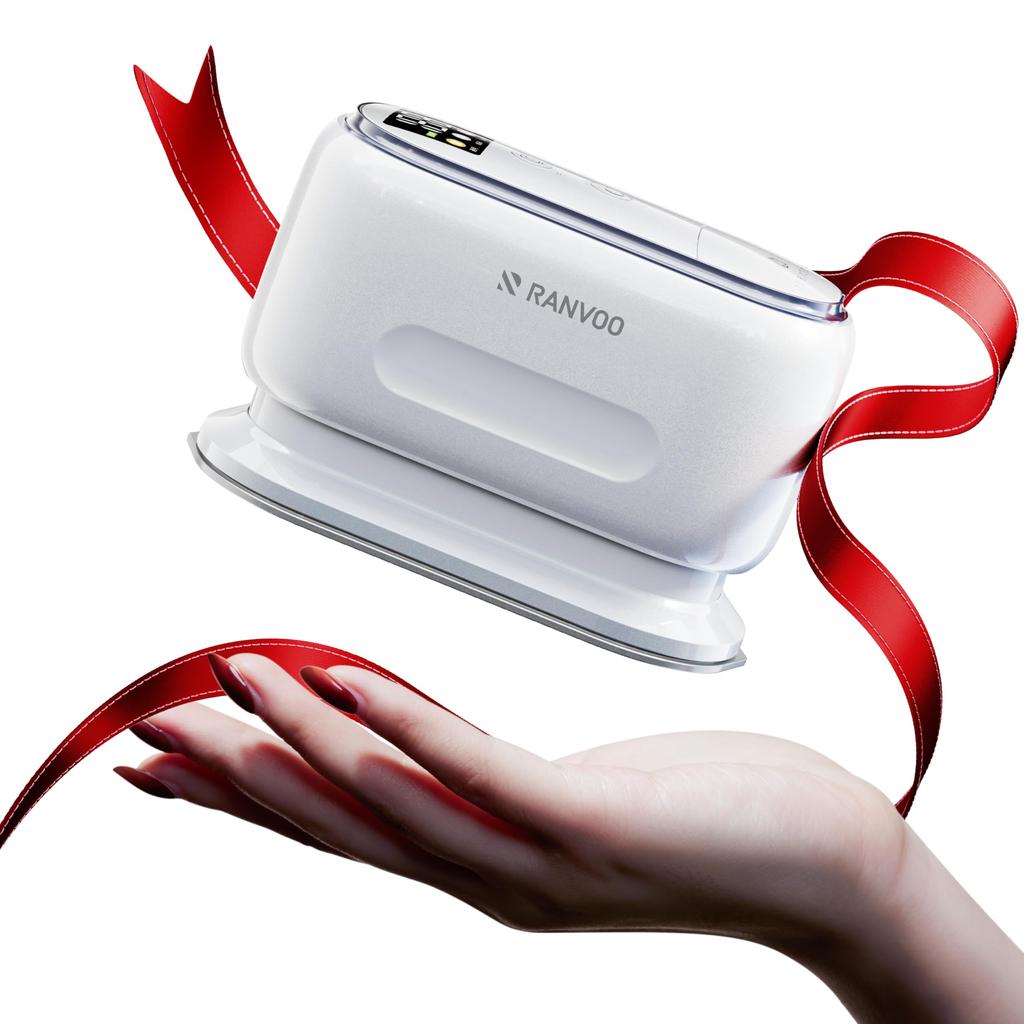 Strongest Definitive Edition for Clothes Introduced in RANVOO Iron Steam Iron 10 Seconds Startup Powerful Steam Wrinkle Removal Leave on Smart AI