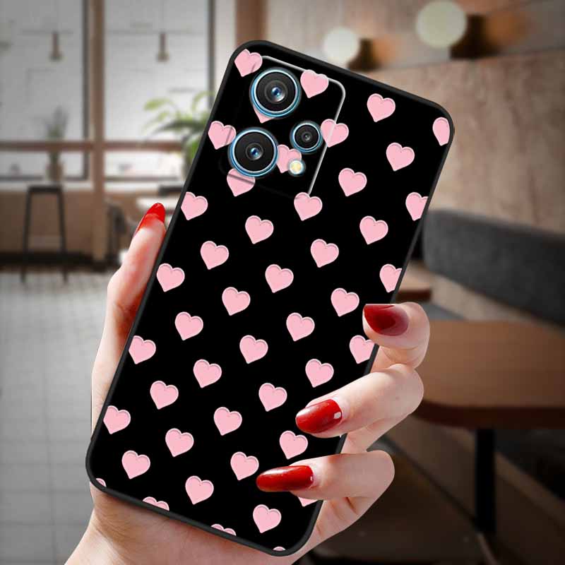 For Realme 9 Pro 5G 2022 Case Cartoon 3D Emboss Flower Relief Phone Cases For realme 9 Pro Plus 5G Silicon Cover Realme9 9pro+