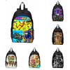 Al Italian Brainrot Pattern Backpack Breathable Student Schoolbag Gift Casual