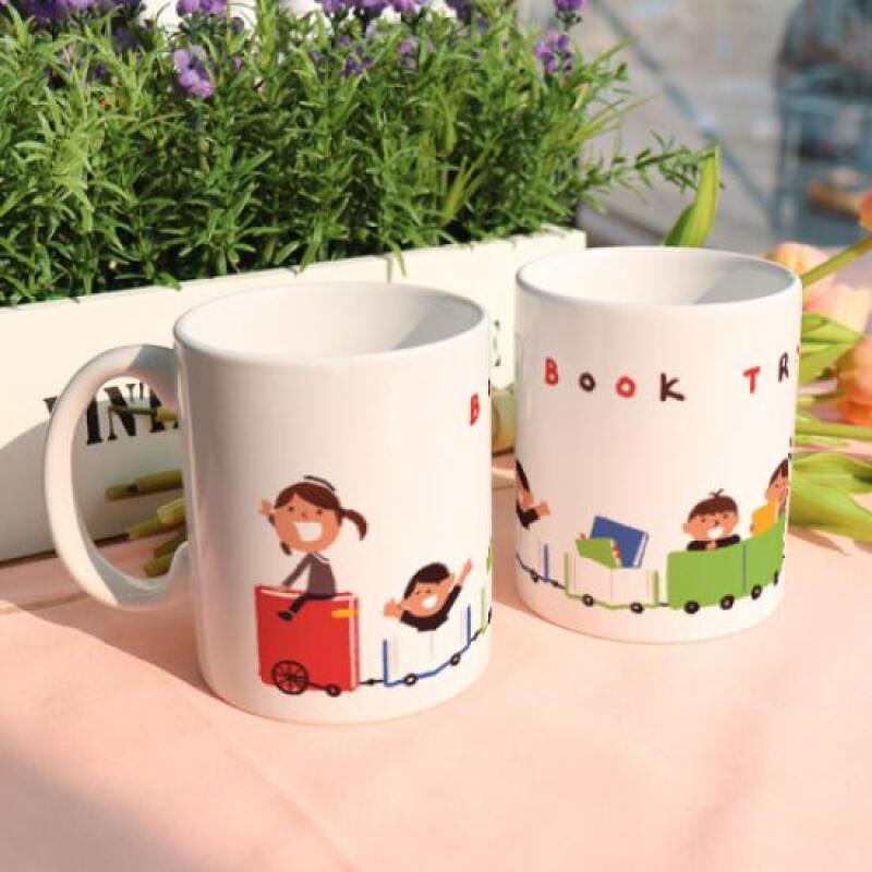 pd712-Design Mug 2p-Book Train