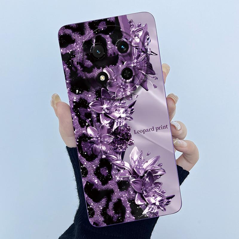 Case For Honor X9c 5G Honor Magic 7 Lite 5G Cute Panda Sweet Girls Cats Protective Liquid Silicone Soft TPU Back Cover Casing