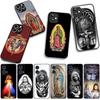 Virgen de Guadalupe Jesus Christ Phone Cover Case for Apple iPhone 16 15 14 Plus 13 12 Mini 17 Pro Max + ProMax 16E Air 16+