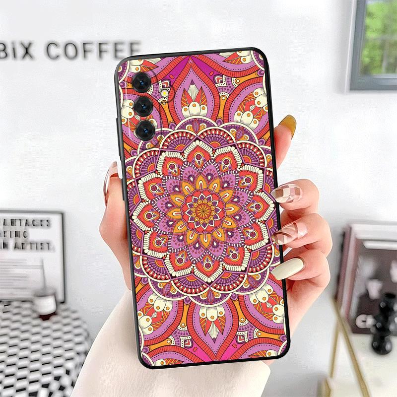 Mandala Style Pattern Soft Phone Case for Samsung A17 A37 A57 A16 A26 A36 A56 A15 A25 A35 A55 A14 A24 A34 A54 A13 A23 A33 A53 A5