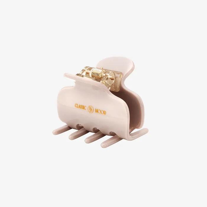 HON009 Classic Mood Hair Claw Clip (M) (Ivory, Black)