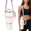 Water Bottle Holder with Shoulder Strap for Water Bottle Accessories Adjustable Shoulder Strap Compatible with Stanl Ey Tum Bler Ow Ala Hydroflas