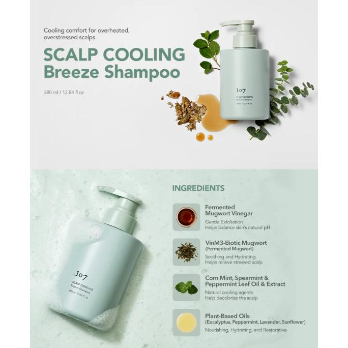 107 SCALP COOLING Breeze Shampoo 380ml