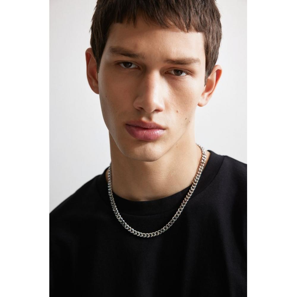 H M Loose FiT T sHirT Black