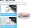 Wireless Mouse for MacBook Air, Laptop, Mac, iMac, and Desktop Computers (Pink)