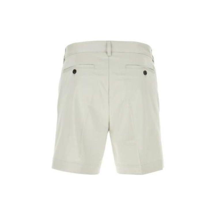AMIPARIS Solid Color Zipper Straight Fit Casual Shorts Men shorts White HSO004CO0009-193