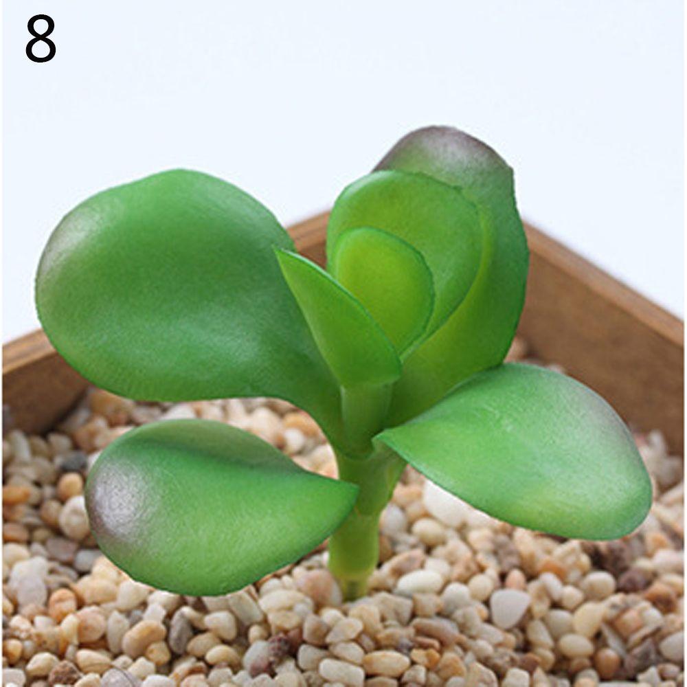 Hochwertige Heimdekoration Bonsai Kunstblumen Künstliche Pflanzen Sukkulenten Floristik Basteln