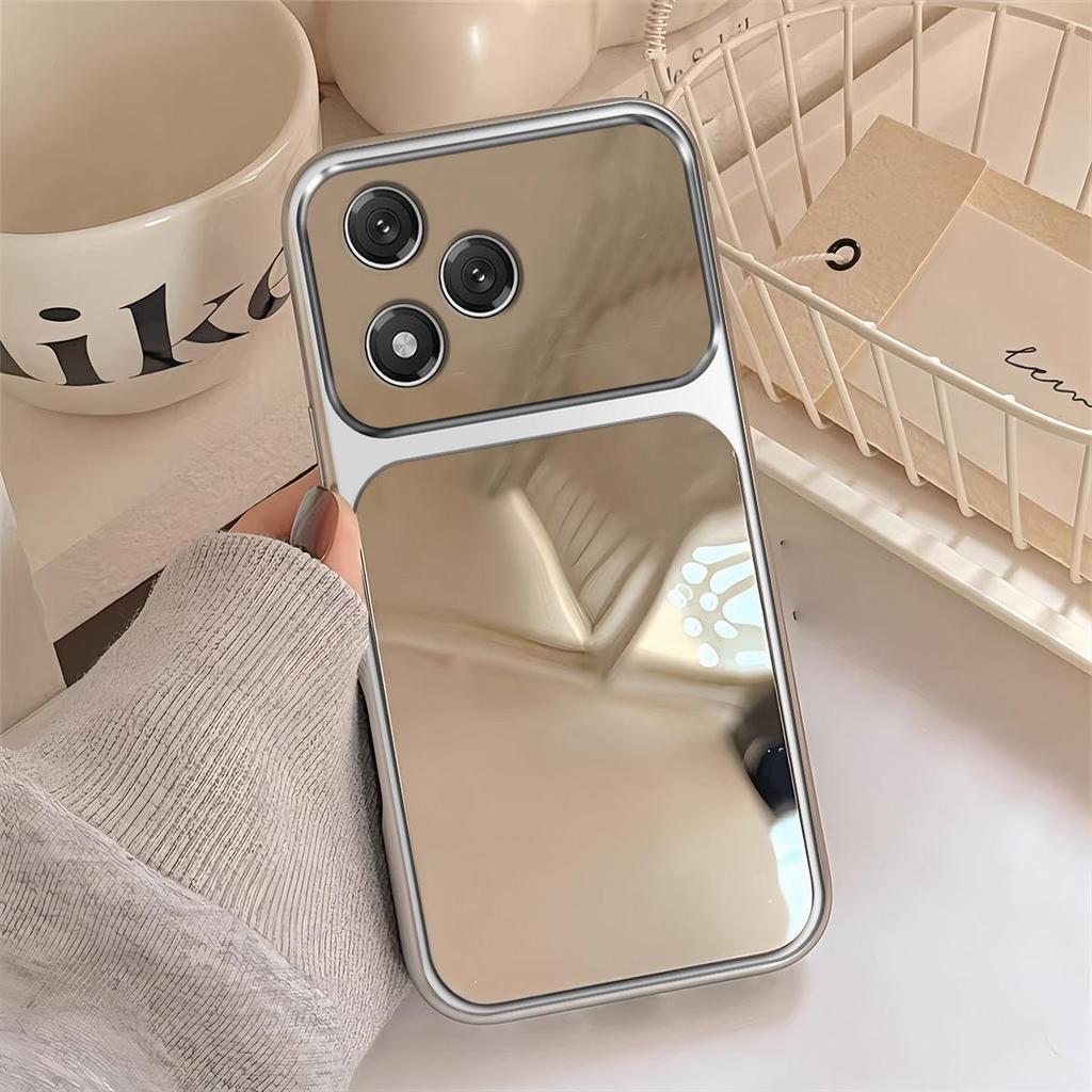 Case for HONOR 400 Lite Trending Big Window Cover Mirror Phone Casing