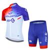 Unisex Cycling Jersey Shorts Set Quick-Dry Mountain Road Bike Apparel Breathable Performance Wear