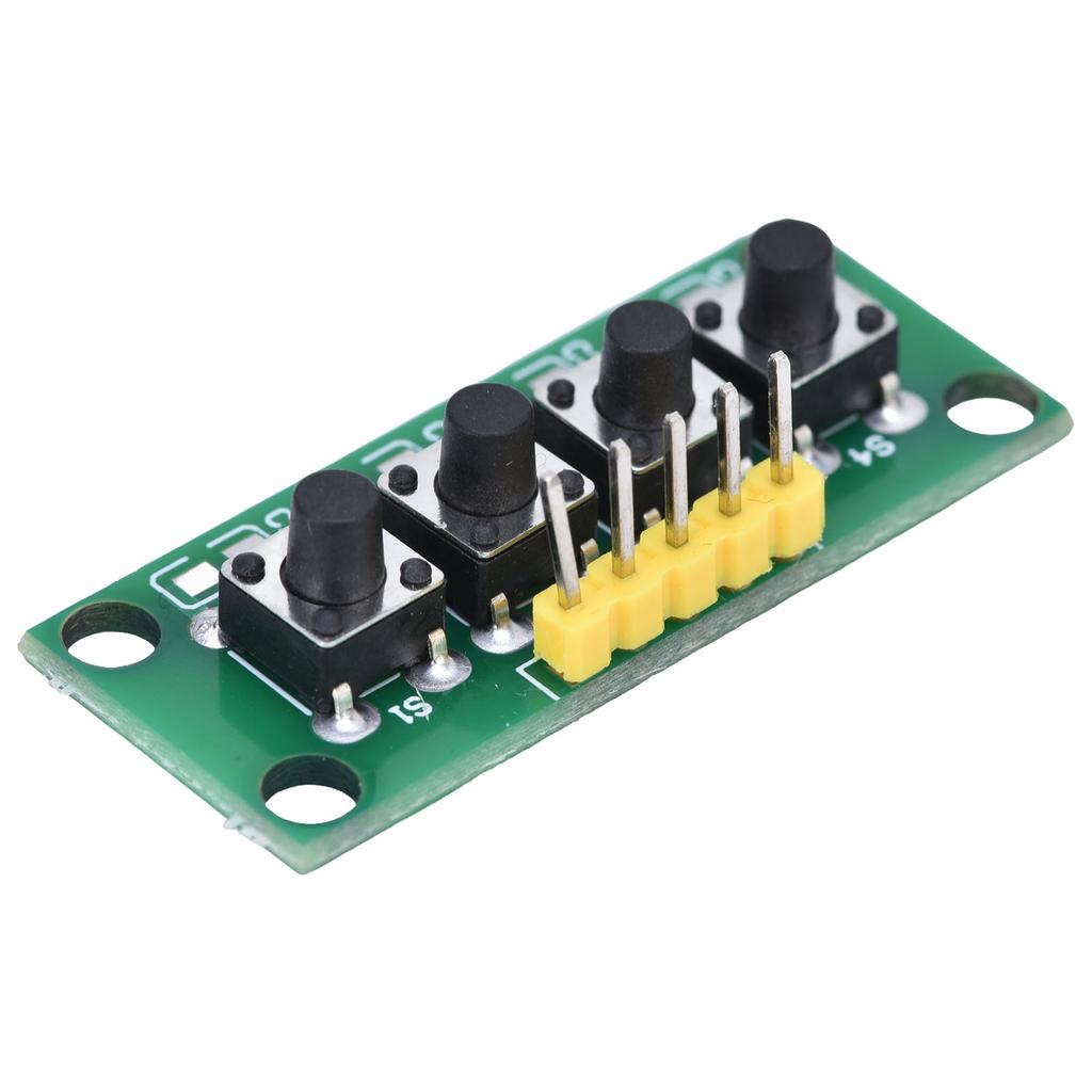 4-poliges Tastaturmodul, 4 unabhängige Tasten, Tastatur-Steuerschalter für elektronische Experimente