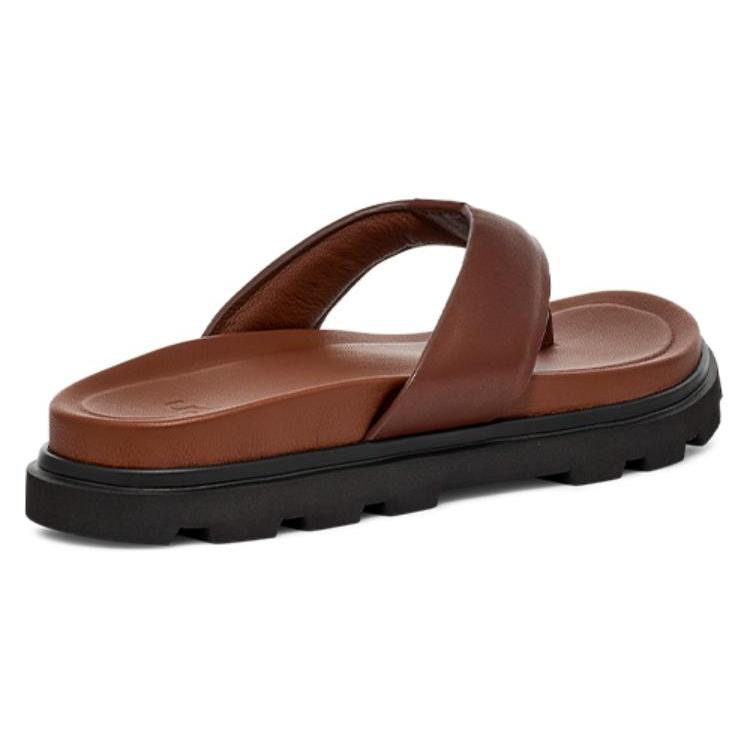 UGG Capitola Flip Sandale Cognac 1153077-COG
