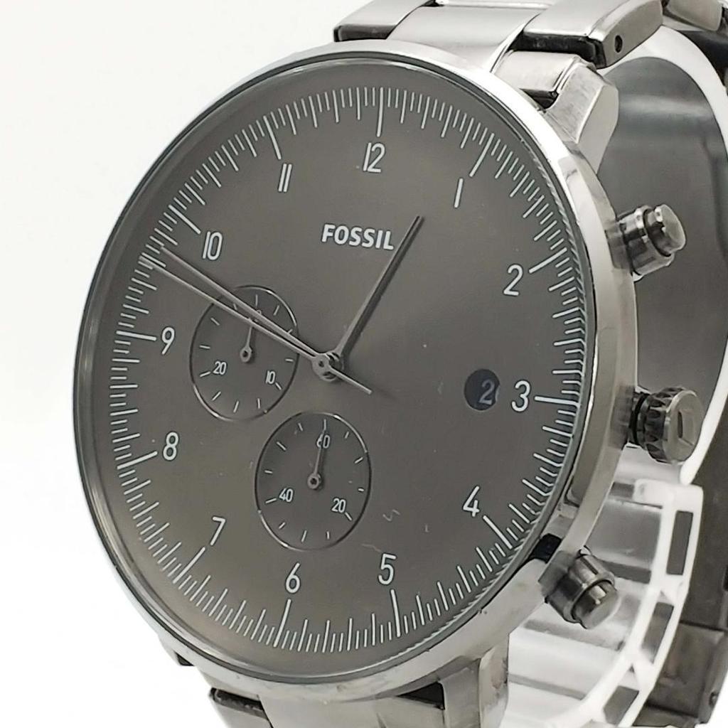 Used 1087 [New Battery] FOSSIL Minimalist Men's Watch, Working Item