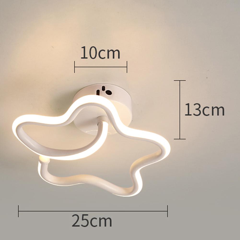 

Трехцветный светодиодный потолочный светильник, современная люстра для спальни с регулируемой яркостью, скандинавские потолочные светильники для столовой, гостиной, декор, лампа для прохода Tricolor light