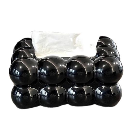 

Держатель для салфеток для кухни, большая емкость, креативная форма, бумага для дизайна облаков чёрный