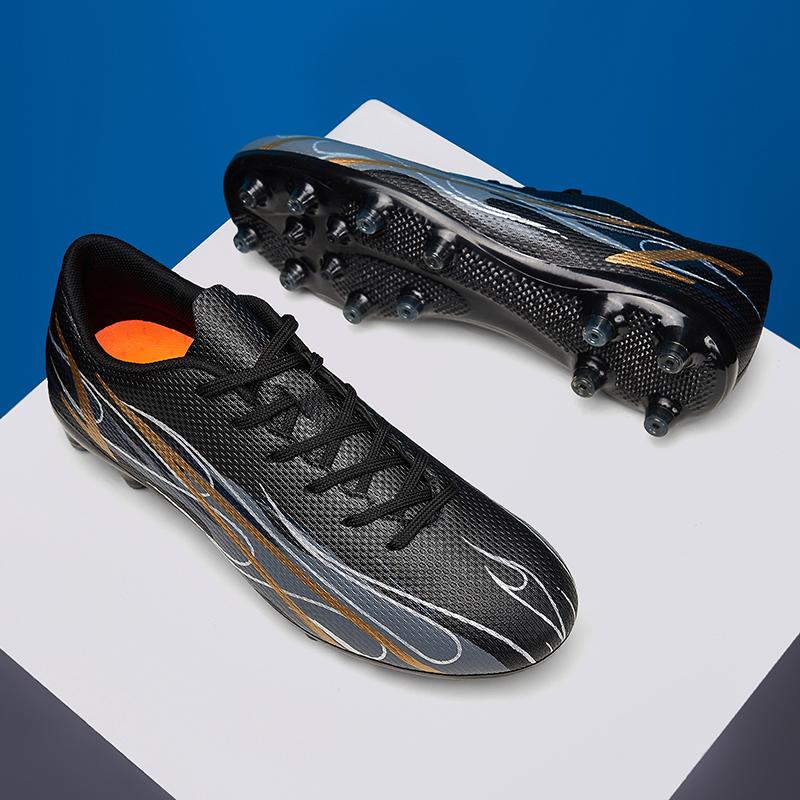 Buty piłkarskie męskie Antypoślizgowe Outdoor Trawa Treningowe Oddychające Sznurowane Buty piłkarskie Codzienne Wygodne Męskie Buty sportowe