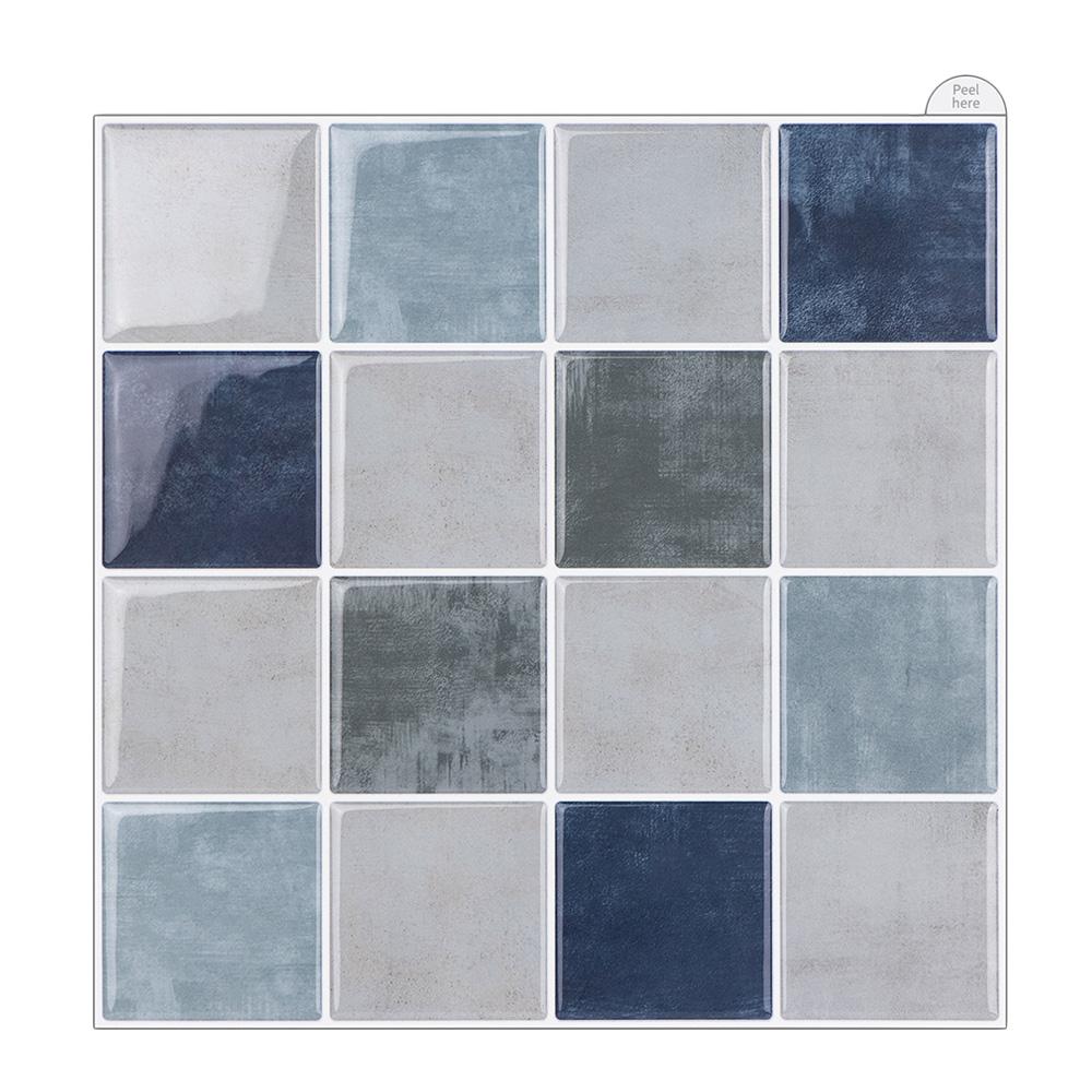 Waterproof Self Adhesive Tile Wall Stickers Oil-proof Anti Fouling Wallpaper Moisture-proof DIY Stove Sticker