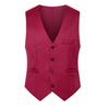Men's Korean Style Slim Fit Vest for Business, Casual, or Groomsmen - Spring & Autumn Collection