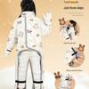 Thickened Winter Windshield & Rear Seat Cover for Children's Electric Cars - Parent-Child Cold-Proof, Windproof Protection