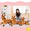 Deer Giant Reindeer Plush Toy Lifelike Toys Stuffed Doll Christmas Gift Deer