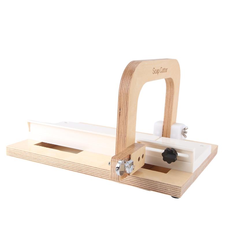 ABWR-Wooden Soap Cutter, Steel Wire Manual Making Cutting Machine Board Butter Cheese Slicer Ruler Professional