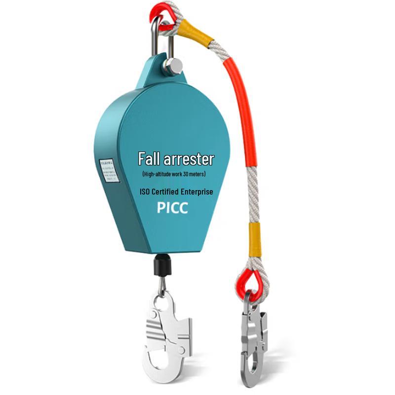 High-Altitude Self-Locking Fall Arrester with Descender